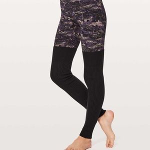 Lululemon Wool be cozy leg warmers